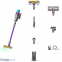 Пилосос 2в1 (вертикальний + ручний) Dyson Gen5detect Absolute Nickel/Purple (446989-01) 5