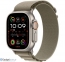 Apple Watch Ultra 2 GPS + Cellular 49mm Titanium Case with Olive Alpine Loop - Medium (MREY3, MRFJ3) 0