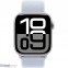 Смарт-годинник Apple Watch Series 10 GPS 46mm Silver Aluminum Case w. Blue Cloud Sport Loop (MWWN3) 2