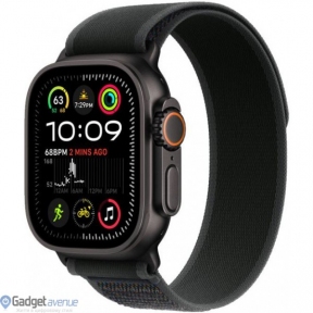 Смарт-часы Apple Watch Ultra 2 GPS + Cellular 49mm Black Titan. Case w. Black Trail Loop - M/L (MX4V3)