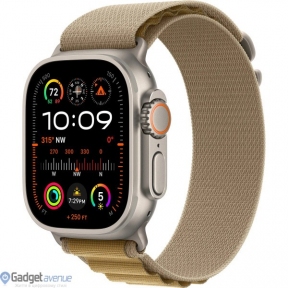 Смарт-часы Apple Watch Ultra 2 GPS + Cellular 49mm Natural Titan. Case w. Tan Alpine Loop - Large (MX4H3)