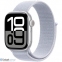 Смарт-часы Apple Watch Series 10 GPS + Cellular 46mm Silver Aluminum Case w. Blue Cloud S. Loop (MWY23)