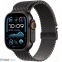 Смарт-часы Apple Watch Ultra 2 GPS + Cellular 49mm Black Titanium Case w. Black Titanium Milanese Loop - M (MX5U3)